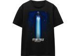 Star Trek: Discovery - Maglietta "Beams"" Per Uomo/Donna Unisex TV16111 (S) (Nero)"