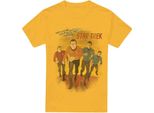 Star Trek - Maglietta Da Uomo TV5728 (L) (Oro)