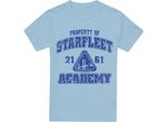 Star Trek - Maglietta "Old School"" Da Uomo TV5937 (Xxl) (Azzurro)"
