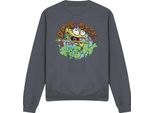 Spongebob Squarepants - Felpa "Drop And Flop"" Per Uomo/Donna Unisex TV12783 (L) (Charcoal)"