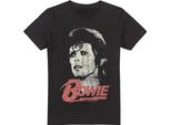 David Bowie - T-Shirt Da Uomo TV13397 (Xxl) (Nero)