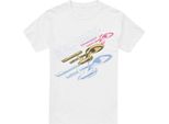 Star Trek - Maglietta "Tri Enterprise"" Da Uomo TV5986 (Xxl) (Bianco)"