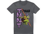Teenage Mutant Ninja Turtles - Maglietta "Mutant Mayhem"" Da Uomo TV6398 (Xl) (Charcoal)"
