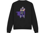Teenage Mutant Ninja Turtles - Felpa Per Bambini/Ragazzi Unisex TV12873 (M) (Schwarz)