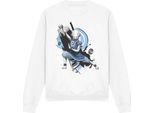 Avatar: The Last Airbender - Felpa "Energybending"" Per Uomo/Donna Unisex TV12850 (Xxl) (Bianco)"