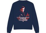 Top Gun - Felpa "Wingman Goose"" Per Uomo/Donna Unisex TV13021 (Xxl) (Blu Navy)"