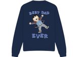 South Park - Felpa "Best Dad Ever"" Per Uomo/Donna Unisex - Festa Del Papà TV13259 (Xl) (Blu Navy)"