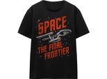 Star Trek - Maglietta "Viaggio Nello Spazio"" Per Uomo/Donna Unisex TV16242 (Xl) (Nero)"
