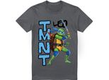 Teenage Mutant Ninja Turtles - Maglietta "Mutant Mayhem"" Da Uomo TV6393 (Xl) (Charcoal)"