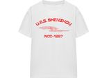 Star Trek - Maglietta "Shenzhou Athletic"" Per Uomo/Donna Unisex TV16234 (M) (Bianco)"