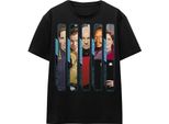 Star Trek - Maglietta "I Capitani"" Per Uomo/Donna Unisex TV16261 (S) (Nero)"