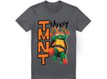 Teenage Mutant Ninja Turtles - Maglietta "Mutant Mayhem"" Da Uomo TV6396 (Xxl) (Charcoal)"