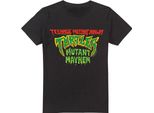 Teenage Mutant Ninja Turtles - Maglietta "Mutant Mayhem"" Da Uomo TV6394 (Xl) (Nero)"