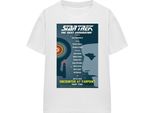 Star Trek - Maglietta "The Next Generation Stagione 1 Episodio 2"" Per Uomo/Donna Unisex TV16310 (Xxl) (Bianco)"