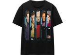 Star Trek - Maglietta "I Capitani"" Per Uomo/Donna Unisex TV16261 (Xl) (Nero)"