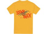 Star Trek - Maglietta Da Uomo TV13589 (M) (Oro)
