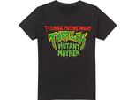 Teenage Mutant Ninja Turtles - Maglietta "Mutant Mayhem"" Da Uomo TV6394 (S) (Nero)"
