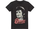 David Bowie - T-Shirt Da Uomo TV13397 (M) (Nero)