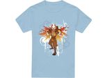 Avatar: The Last Airbender - Maglietta Da Uomo TV6686 (L) (Azzurro)