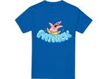Spongebob Squarepants - Maglietta "Happy Go Lucky"" Da Uomo TV6656 (4XL) (Blu Reale)"
