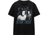 Star Trek - Maglietta "Kirk Spock & Company"" Per Uomo/Donna Unisex TV16183 (L) (Nero)"