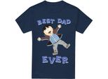 South Park - Maglietta Da Uomo "Miglior Papà Di Sempre"" - Festa Del Papà TV7202 (L) (Blu Navy)"
