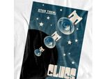 Star Trek - Maglietta "The Next Generation Stagione 4 Episodio 14"" Per Uomo/Donna Unisex TV9962 (M) (Bianco)"