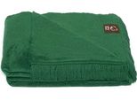 Unia - Cotone Cloud Coperta In Cotone Acrilico 150X200 0293/11 Coperta Copriletto Verde Scuro