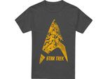 Star Trek - Maglietta "Delta Crew"" Per Uomo/Donna Unisex TV17593 (S) (Charcoal)"
