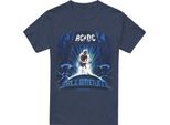 Ac/Dc - Maglietta "Ballbreaker"" Per Uomo/Donna Unisex TV17405 (Xl) (Blu Navy)"