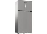 Whirlpool WHD2 6633 X5E Frigorifero Doppia Porta A Libera Installazione, Dual No Frost, 83Cm, Classe D, Pearl Inox, 35 Dba, H 188Cm