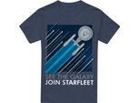 Star Trek - Maglietta "Reclutamento Della Flotta Stellare"" Per Bambini/Ragazzi Unisex TV17687 (3XL) (Marineblau)"