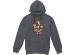 Star Trek - Felpa Con Cappuccio "Classic Crew"" Da Uomo TV7380 (L) (Charcoal)"