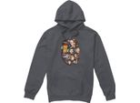 Star Trek - Felpa Con Cappuccio "Classic Crew"" Da Uomo TV7380 (Xl) (Charcoal)"
