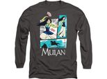Mulan - T-Shirt Uomo/Donna Unisex TV14204 (L) (Charcoal)