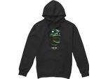 Star Trek - Felpa Con Cappuccio "The Gorn"" Da Uomo TV7434 (Xxl) (Nero)"