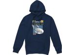 Star Trek - Felpa Con Cappuccio "Enterprise"" Da Uomo TV7543 (S) (Navy)"
