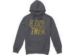 Star Trek - Felpa Con Cappuccio Da Uomo TV7432 (L) (Charcoal)