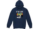 Star Trek - Felpa Con Cappuccio Da Uomo TV7469 (Xl) (Navy)