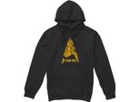 Star Trek - Felpa Con Cappuccio "Delta Crew"" Da Uomo TV7500 (Xl) (Nero)"