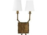 Lampada Da Parete A Doppia Testa, Design Moderno, Applicazione Versatile, Luce Calda, Come Da Figura