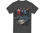 Star Trek - Maglietta "Enterprise"" Per Uomo/Donna Unisex TV17998 (S) (Charcoal)"