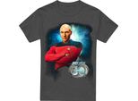 Star Trek - Maglietta "30"" Per Uomo/Donna Unisex TV17968 (S) (Antracite)"