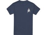 Star Trek: Discovery - Maglietta "Sciences"" Per Bambini/Ragazzi Unisex TV18033 (M) (Marineblau)"