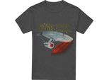 Star Trek - Maglietta "Enterprise"" Per Uomo/Donna Unisex TV18160 (Xxl) (Charcoal)"