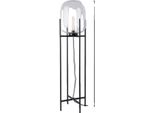 Lampada Da Terra, Design Moderno, Funzione Dimmerabile, Trasparente D38Cm H140Cm, Led