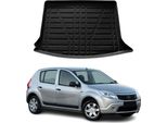 Fodera Bagagliaio Per Dacia Sandero 2008-2012 Hatchback 5 Porte In Gomma
