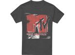 Mtv - Maglietta Uomo/Donna Unisex TV18303 (3XL) (Carbone)