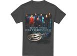Star Trek - Maglietta "Enterprise"" Per Uomo/Donna Unisex TV17998 (Xxl) (Charcoal)"