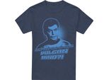 Star Trek - Maglietta "Vulcan Mind"" Per Uomo/Donna Unisex TV18088 (L) (Blu Navy)"
